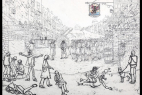 The Funeral Procession of Madame Geneva, 1736...revised