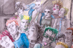 100 Nights: The Roxy Club, First trial night, Generation X, 1976 (detail - Bromley Contingent)